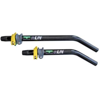 nLite® MultiLink Winkeladapter 20 cm | NLG20 superleichtes Winkelstück aus Karbonfaser