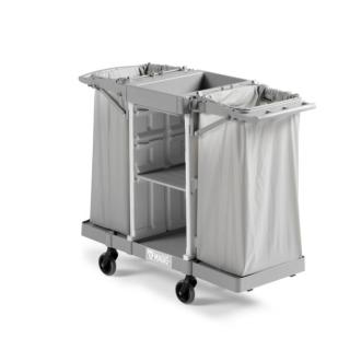 Servicewagen "Magic Hotel 800B" grau  Reinigungswagen/Wäschewagen, ohne Wäschesäcke