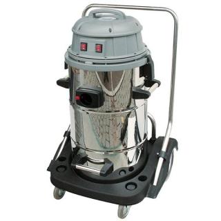 Nass-/Trockensauger N55/2E | 47 x 54 x 90 cm 2 schaltbare Turbinen, 55 Liter Behältervolumen, leistungsstarker Sauger für Industrie, Gebäudereiniger, Hausmeisterservice und GastronomieSeriennummer:..............