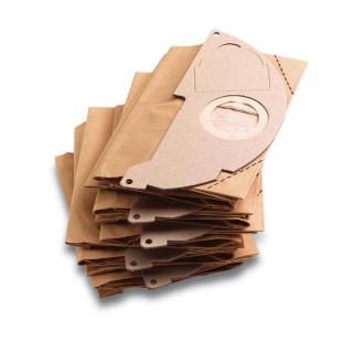Staubsaugerbeutel Kärcher 6.904-322 | 5 Stück passend für Kärcher WD2, A2003, A2004, A2024pt, A2054Me, WD2.200