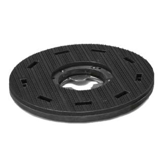 Zubehör/Ersatzteil: Numatic Padloc Treibteller für Einscheibenmaschine | Ø 410 mm - 16" Igel schwarz Padhalter mit Vollhaftbelag aus 10 mm Moosgummi