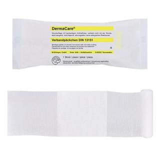 DermaCare® Verbandpäckchen DIN 13151, Farbcode gelb | mittel Kompresse aufgesiegelt auf elastische WS-Fixierbinde