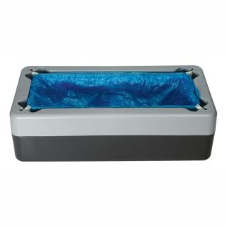 Überschuh-Anzieh-Automat/Überschuhspender "EASY Saver" automatische Anziehhielfe für Überziehschuhe