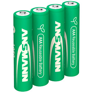 4 ANSMANN Batterien Typ 1050 Micro AAA 1,2 V