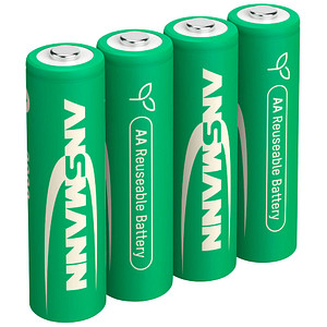 4 ANSMANN Batterien Typ 2800 Mignon AA 1,2 V