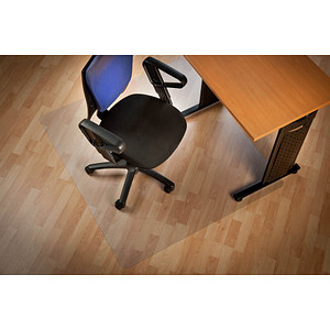 WESEMEYER Bodenschutzmatte für glatte Böden rechteckig, 75,0 x 116,0 cm