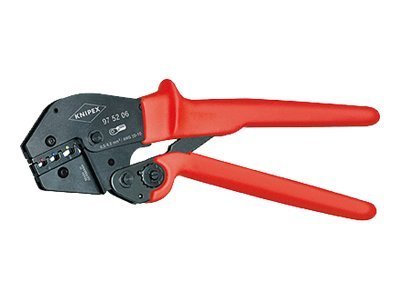 KNIPEX Crimpzange Isolierte Kabelschuhe, Steckverbinder, Stoßverbinder 0.5 bis 