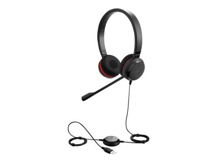 JABRA Evolve 30 II MS stereo - Headset - On-Ear