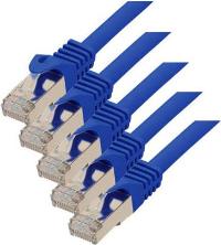 SHIVERPEAKS S-Conn Cat.7 Rohkabel S/FTP 0.5 m - RJ-45 - RJ-45 - Männlich/männli