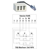 METZ CONNECT Adapter UAE WE8 - NFN  0,1m