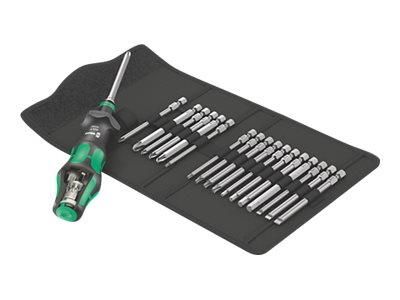WERA Kompakt Turbo 1 05057482001 Bit-Set 18teilig 1/4" (6.3 mm) inkl. Bithalter