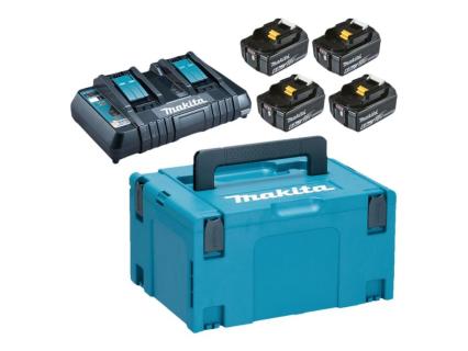 MAKITA Energy Kit 198091-4 4x BL1860B + DC18RD ( 198091-4 )