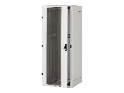 TRITON 19" Netzwerkschrank RMA, 22 HE, 600 x 600 mm, lichtgrau RAL 7035