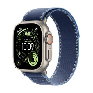 APPLE Watch Ultra 3 Titanium Cellular 49mm Natur (Trail Loop blau/hellblau) M/L
