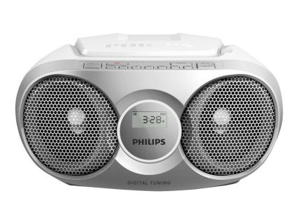 PHILIPS AZ215S UKW CD-Radio CD, UKW Silber