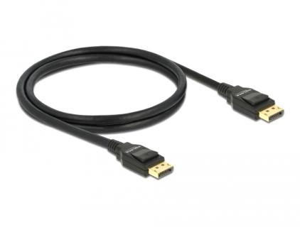 DELOCK Kabel Displayport St-St. Gold 1m