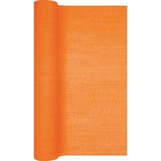 HOME FASHION Tischläufer Airlaid  0,40 m x 4,90 m | Uni orange 