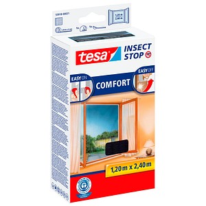 tesa Fliegengitter COMFORT für bodentiefe Fenster, anthrazit