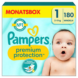 Pampers® Windeln Größe Gr.1 (2-5 kg), 180 St.