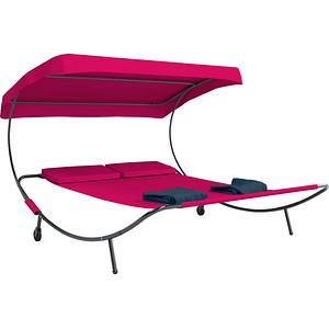 VCM my office Sonnenliege Bindox rosa