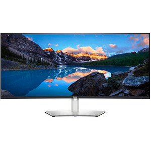 DELL U3824DW Curved Monitor 96,5 cm (38,0 Zoll) silber