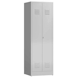 LÜLLMANN Spind ClassiX lichtgrau X-510710, 1 Schließfach 59,0 x 50,0 x 180,0 cm