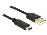 DELOCK Kabel USB 2.0 Typ-A Stecker USB Type-C? 2,0 m schwarz