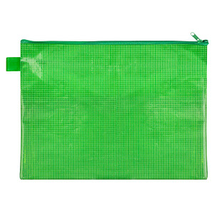VELOFLEX Reißverschlussbeutel grün 0,26 mm, 1 St.