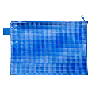 VELOFLEX Reißverschlussbeutel blau 0,26 mm, 1 St.