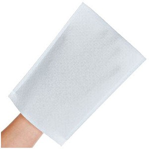 HYGOSTAR Waschhandschuh FRESH, Airlaid-Material, hellblau