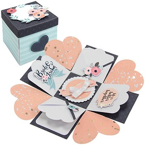folia Explosionsbox-Bastelset "Romantik