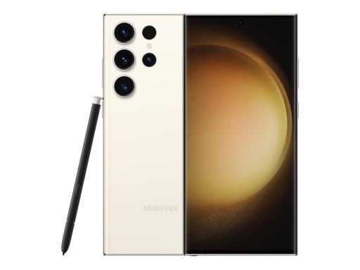 SAMSUNG Galaxy S23 Ultra Dual-SIM-Smartphone cream 256 GB