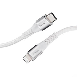 Intenso USB C/Lightning Kabel C315L 1,5 m weiß