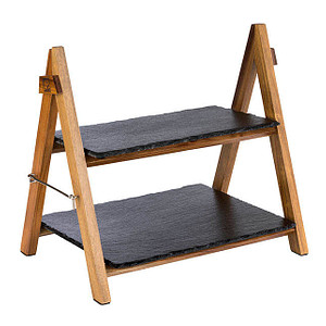 APS Serviergestell, 2-stufig, zusammenklappbar