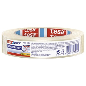 TESA Filament-Klebeband tesa Transparent (L x B) 50 m x 25 mm Inhalt: 1 Rolle(n)
