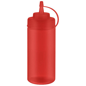 APS Quetschflasche, 490 ml, rot, 6er Set