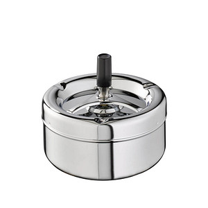 APS Drehaschenbecher KLASSIKER, silber