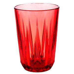 APS Trinkbecher CRYSTAL, 0,15 Liter, rot