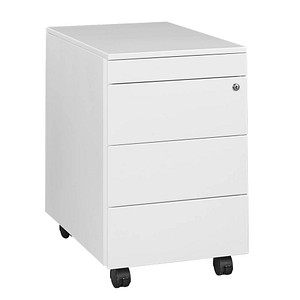 Gürkan Rollcontainer weiß 4 Auszüge 42,0 x 60,0 x 62,0 cm