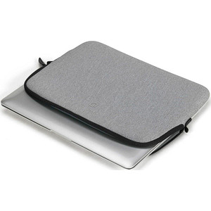 DICOTA Laptophülle URBAN Kunstfaser grau bis 35,6 cm (14 Zoll)
