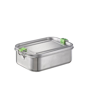 APS Lunchbox "L", aus mattiertem Edelstahl, 1,1 Liter