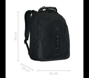WENGER Legacy Black Series 16-Zoll-Laptop-Rucksack - schwarz