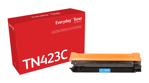 XEROX Everyday Toner in Cyan Alternative für TN-421C Hohe Kapazität für Brother
