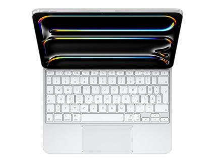 Apple Magic Keyboard Tablet-Tastatur weiß geeignet für Apple iPad Pro 11“ (M4)
