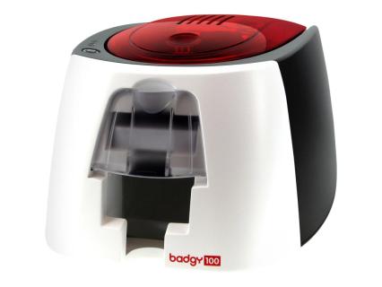 Evolis Badgy 100 - Plastikkartendrucker - Farbe - Thermosublimation/thermische 