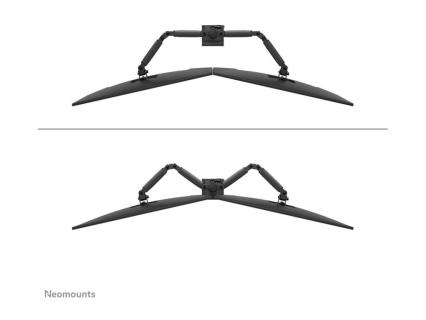 NEOMOUNTS TIS 10"-32" 2TFT 4Gelenk schwarz Max.8KG