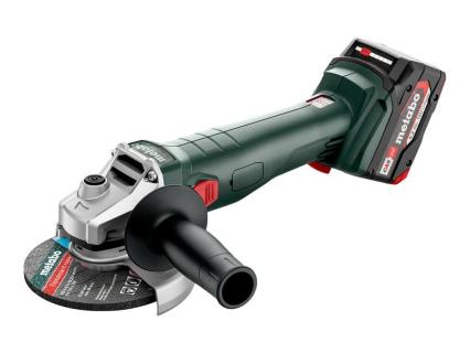 Metabo W 18 L 9-125 QUICK - Winkelschleifer - schnurlos - 125 mm - 2 Akkus - 18