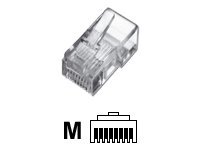 DIGITUS Modular-Stecker RJ45, Kat.5e, geschirmt