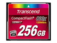 TRANSCEND 256GB CF Card 800X TYPE I