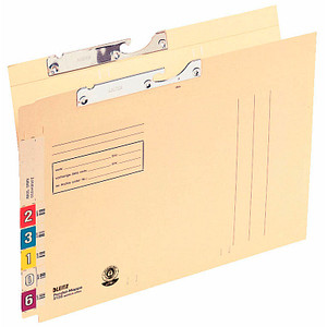 LEITZ Pendelmappe Orgacolor, A4, seitlich offen, chamois